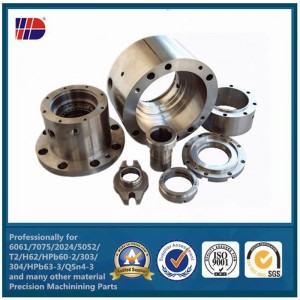 ISO9001 fabrik Rostfritt stål CNC-bearbetningsdelar