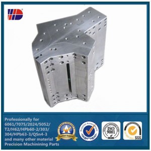 ISO9001 Godkänd tillverkare precision cnc fräsning aluminium aluminium delar